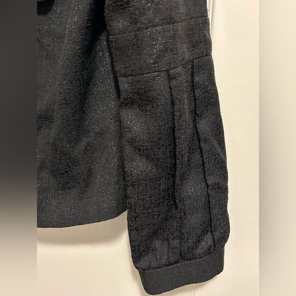 Mac & Jac Black Tailored Blazer with Prominent Collar Size 6, Like New - Picture 13 of 14